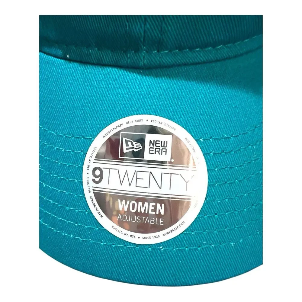 Miami Dolphins Football Official New Era 9Twenty Women’s NFL Adjustable Hat Cap